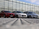 Mazda 6 Kombi, Opel Insignia Sports Tourer, Peugeot 508, Frontansicht