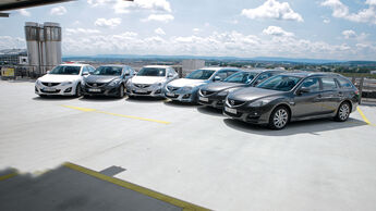 Mazda 6, verschiedene Modelle, Gruppenbild
