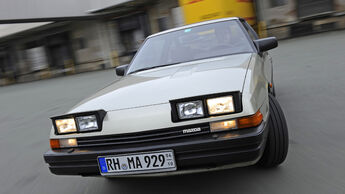 Mazda 929 Coupe, Front, Frontlichter, Detail