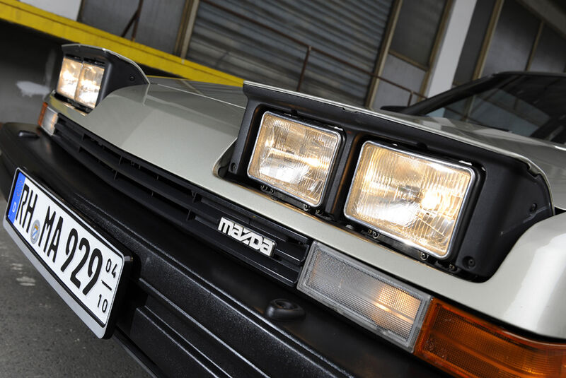 Mazda 929 Coupe, Frontlichter