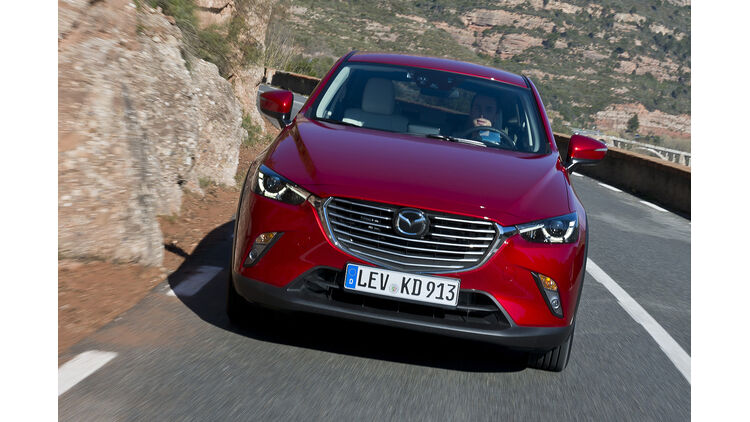 Mazda Cx 3 Im Fahrbericht So Fahrt Der Neue Kompakt Suv Auto Motor Und Sport