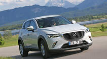 Mazda CX-3 -D 105 Exclusive- Line, Frontansicht