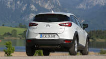 Mazda CX-3 -D 105 Exclusive- Line, Heckansicht