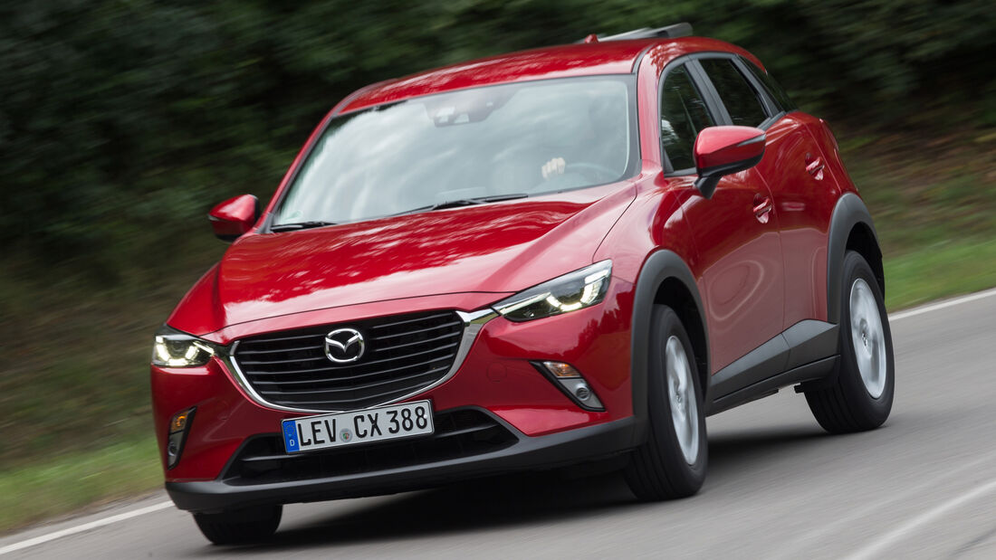 Mazda CX-3 D 105, Frontansicht