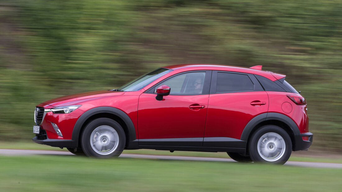 Mazda CX-3 D 105, Seitenansicht