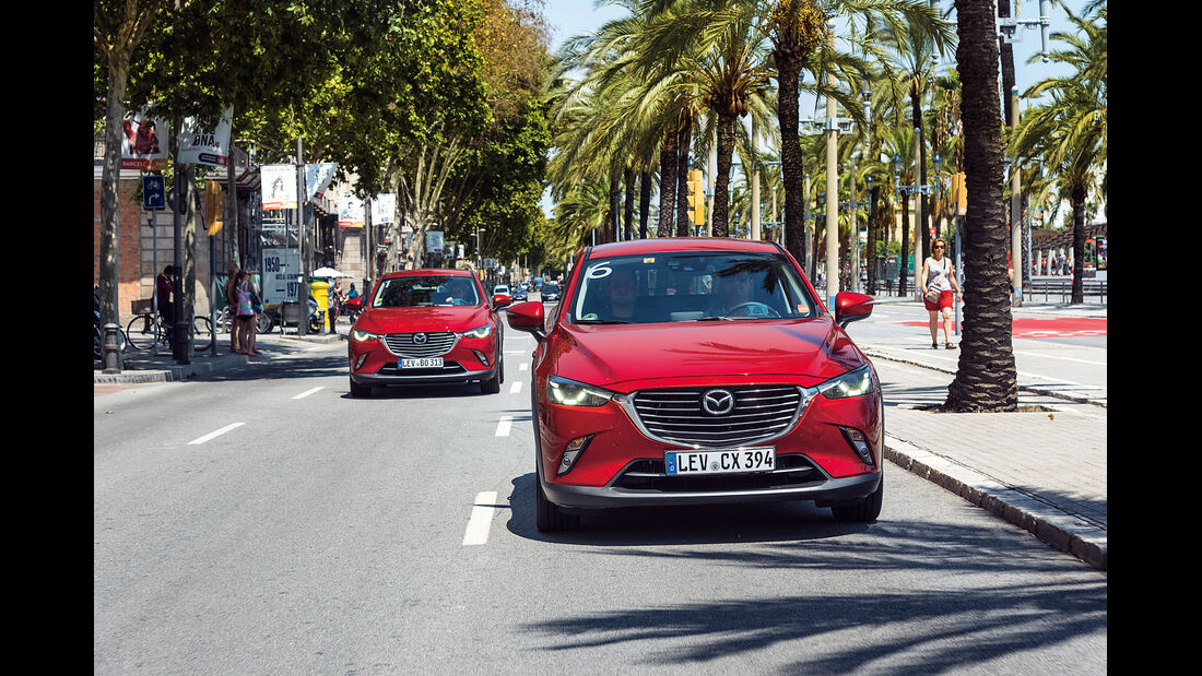 Mazda CX-3 Discovery Tour, Gruppe