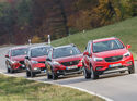 Mazda CX-3 Skyactiv-D 105, Opel Mokka X 1.6 CDTI, Peugeot 2008 BlueHDi 120, Renault Captur dCi 110