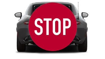 Mazda MX-5 RF Japan Verkauf Stopp Collage