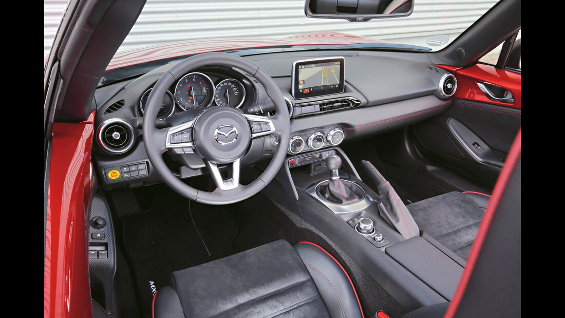 Mazda MX-5 Skyactiv-G 160, Cockpit