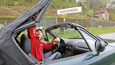 Mazda MX-5, Verdeck öffnen