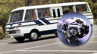 Mazda Parkway Rotary Super Deluxe 26 Wankelmotor Bus