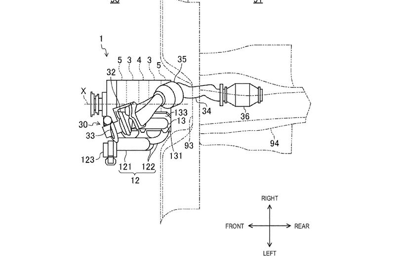 Mazda Wankelmotor Patentamtsbilder