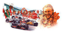 McLaren 50. Jubiläum Zeichnung 2013