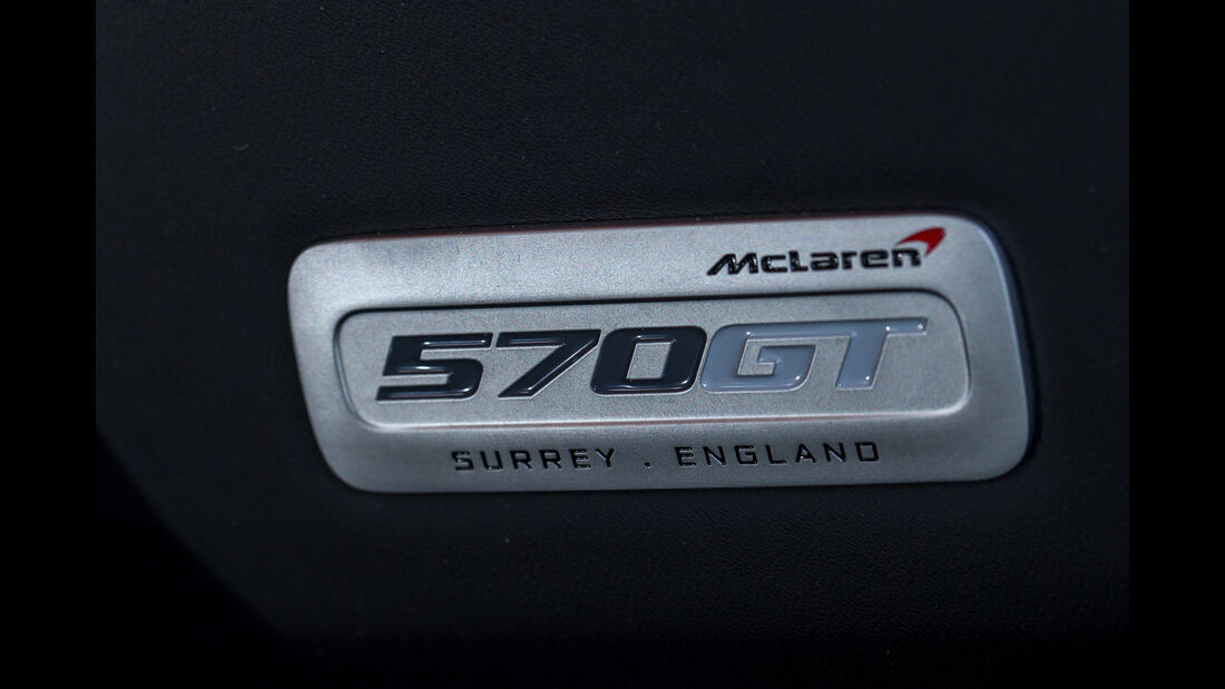 McLaren 570GT, Innenraum