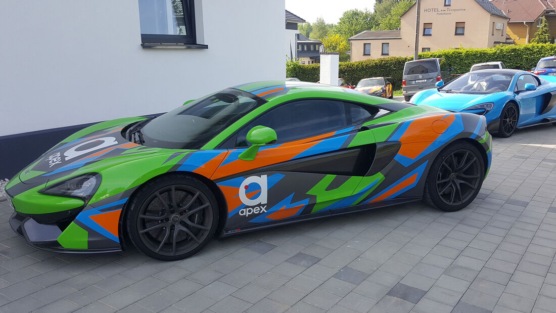 McLaren 570S - Fan-Autos - 24h-Rennen Nürburgring 2017 - Nordschleife 