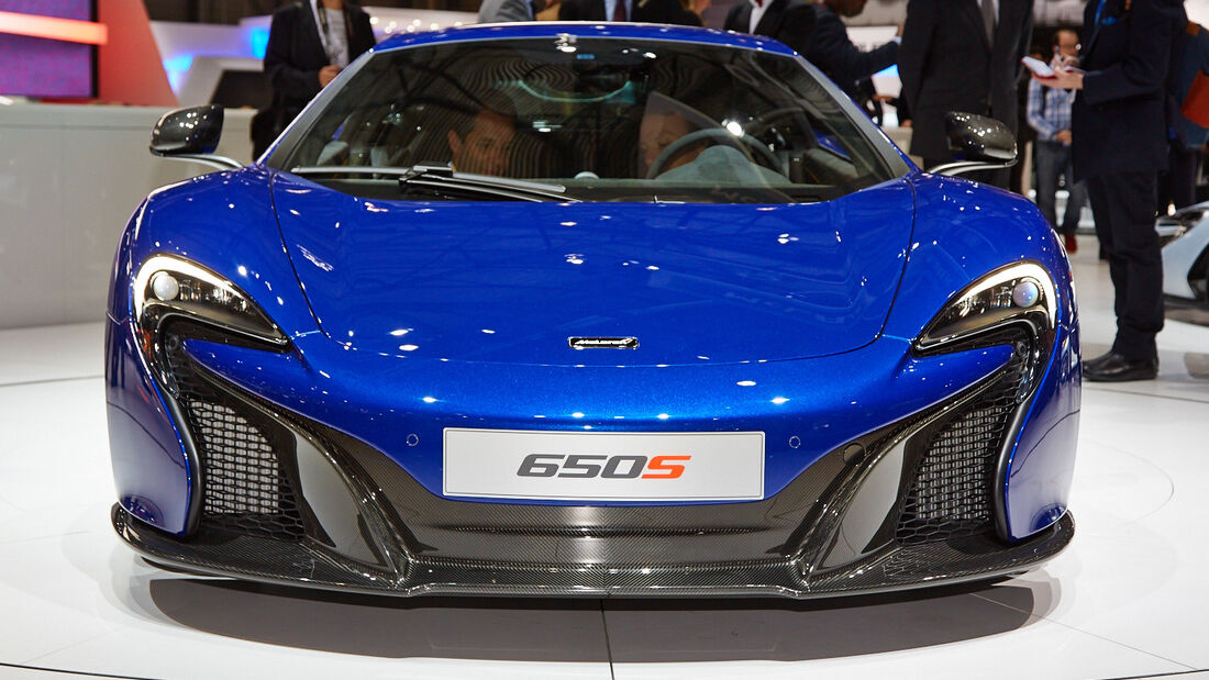 McLaren 650S Coupé, Genfer Autosalon, Messe, 2014