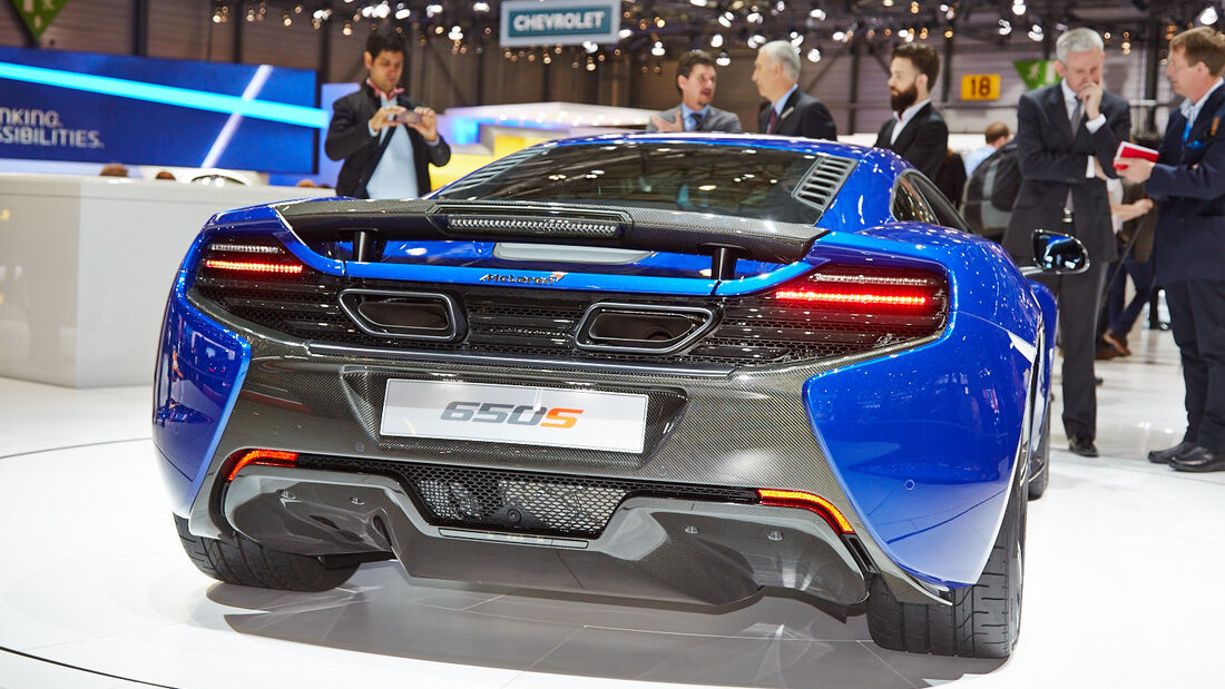 McLaren 650S Coupé, Genfer Autosalon, Messe, 2014