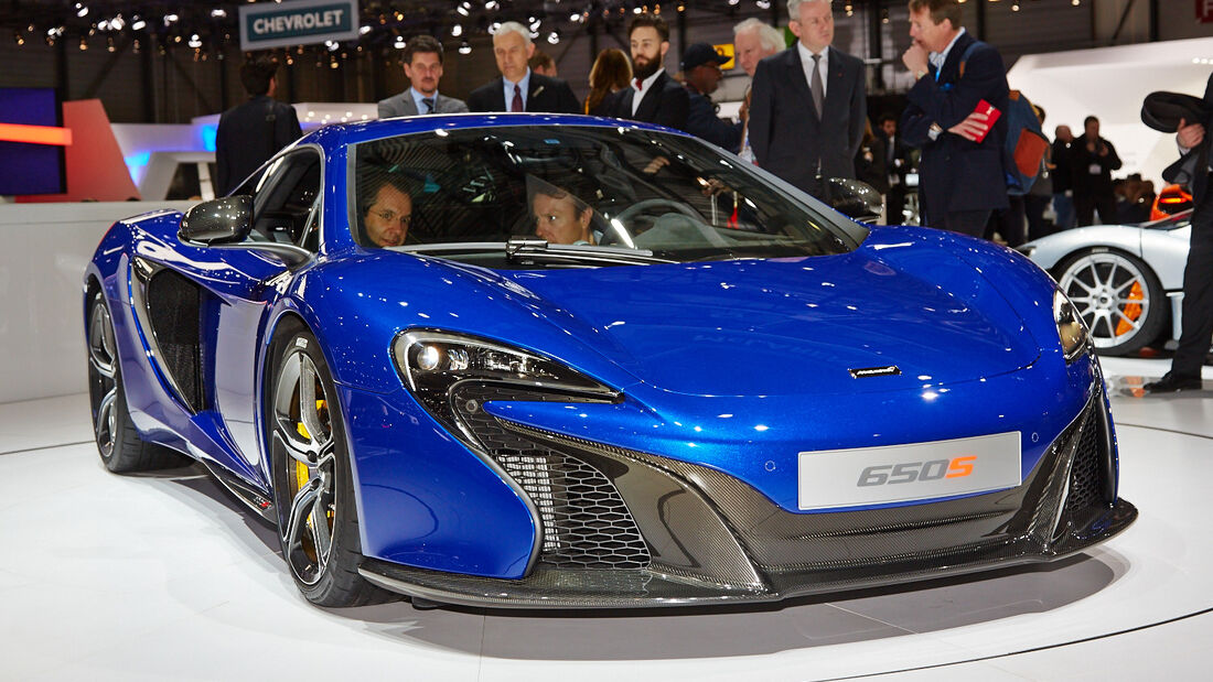 McLaren 650S Coupé, Genfer Autosalon, Messe, 2014