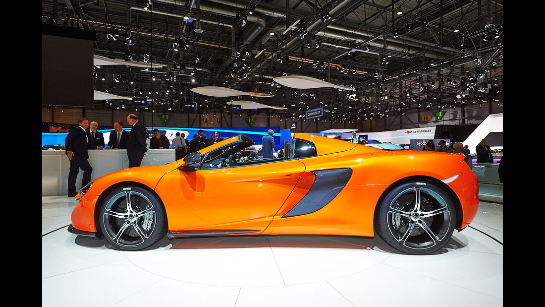 McLaren 650S Spider, Genfer Autosalon, Messe, 2014
