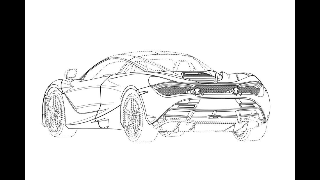 McLaren 720S Spider Patentzeichnungen
