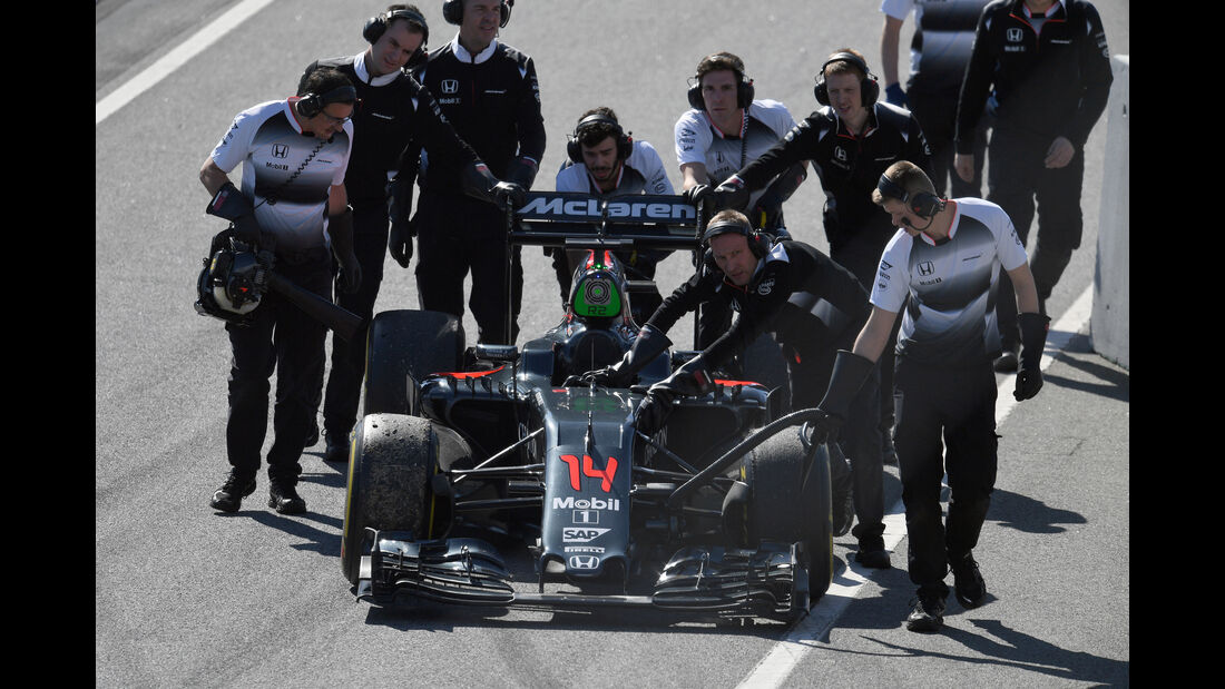 McLaren - Barcelona - Formel 1-Test - 1. März 2016 