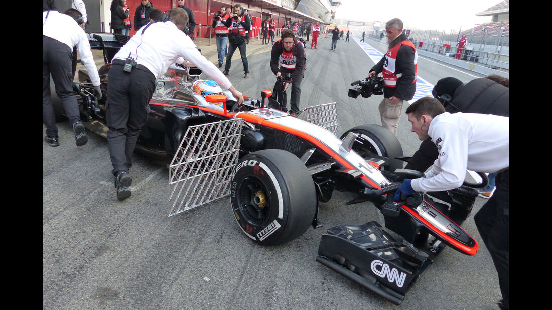 McLaren - Barcelona-Test - Technik - Formel 1 2015