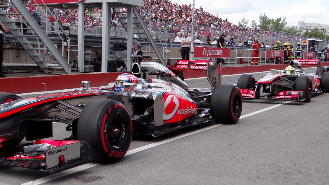 McLaren - Button & Perez - GP Kanada 2013