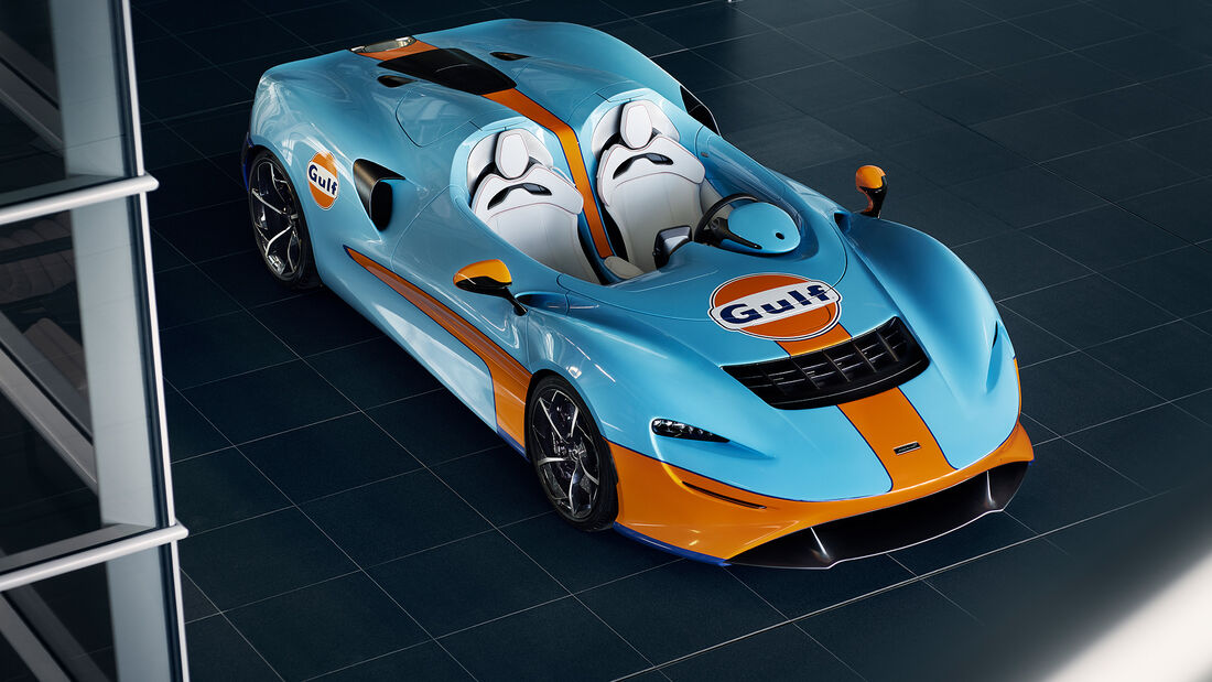 McLaren Elva Gulf Sonderedition Goodwood 2020