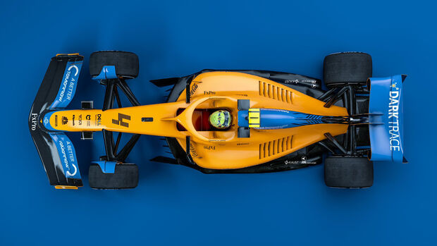 McLaren - F1-Auto 2022 - Team-Lackierung 