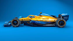 McLaren - F1-Auto 2022 - Team-Lackierung 