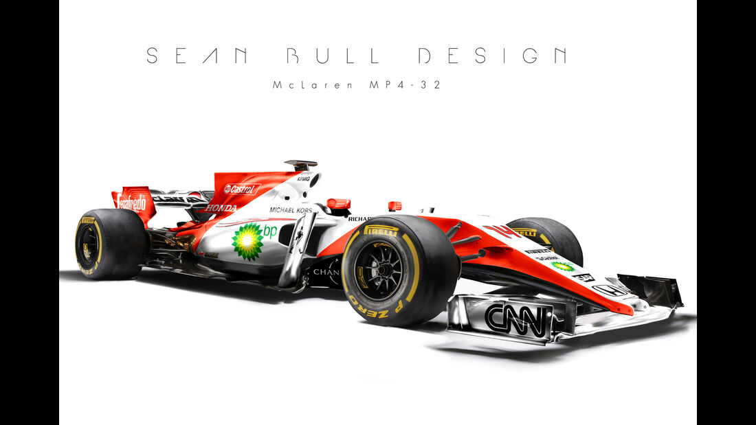 McLaren - F1-Designs 2017 - Sean Bull - Formel 1