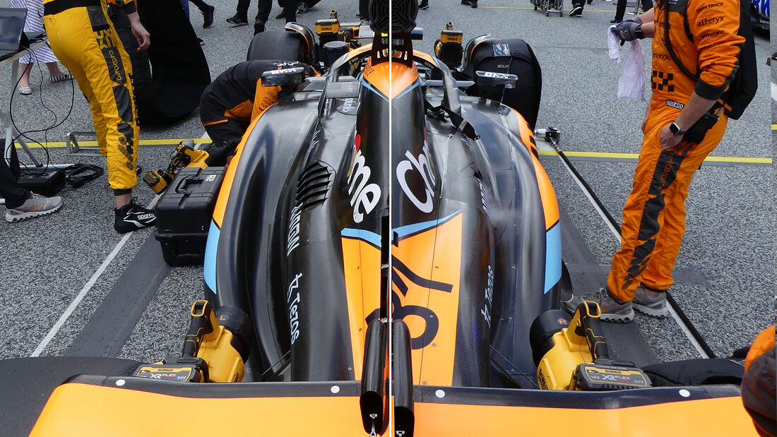 McLaren - F1-Technik - Upgrades - GP Österreich 2023