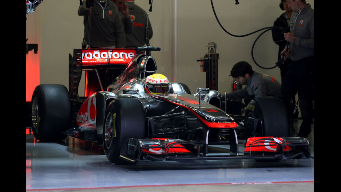 McLaren F1 Test 2011