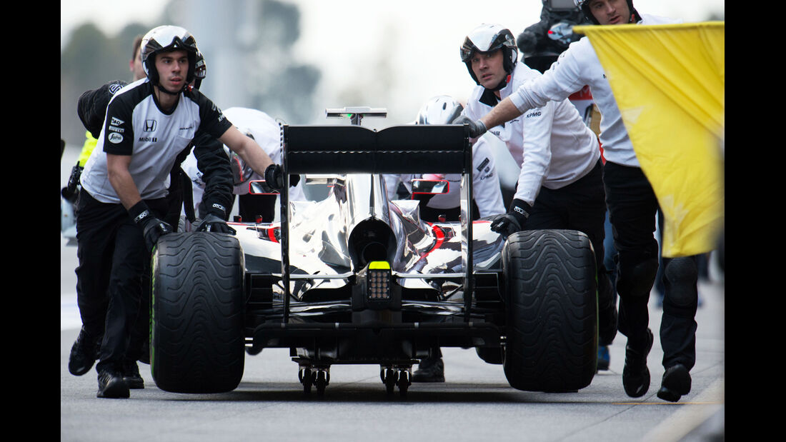 McLaren - F1-Test Barcelona - 2015