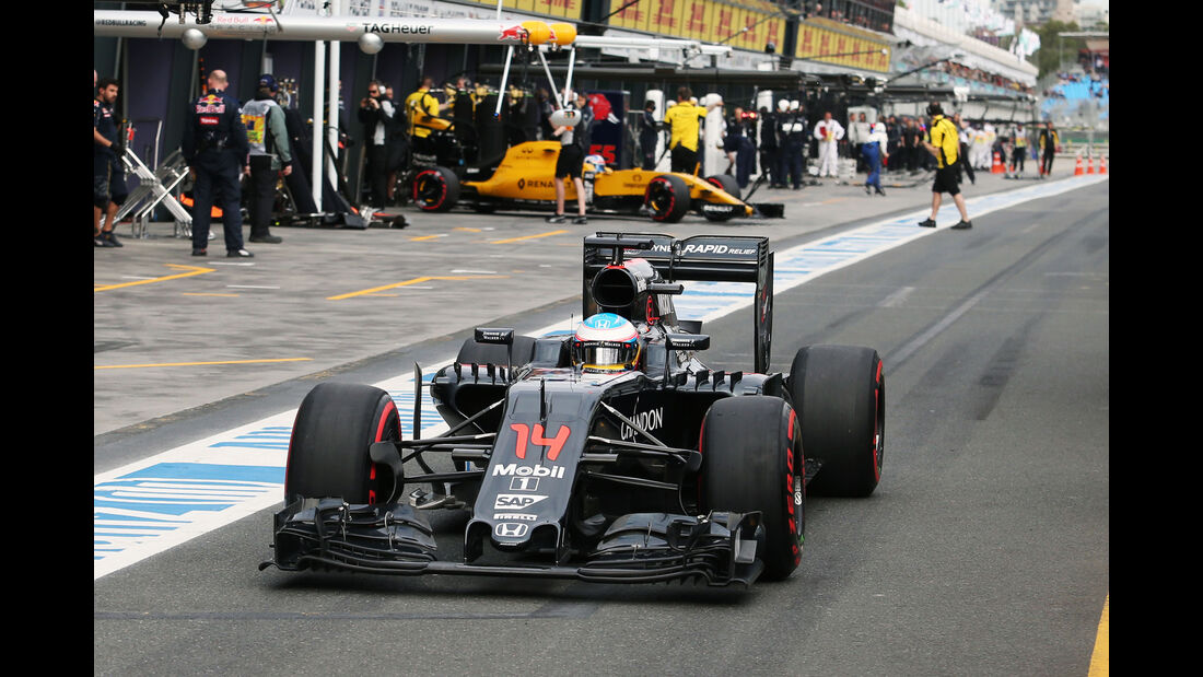 McLaren - Formel 1 - Formcheck - GP Australien 2016
