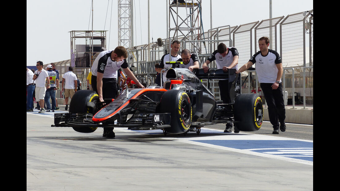 McLaren - Formel 1 - GP Bahrain - 18. April 2015