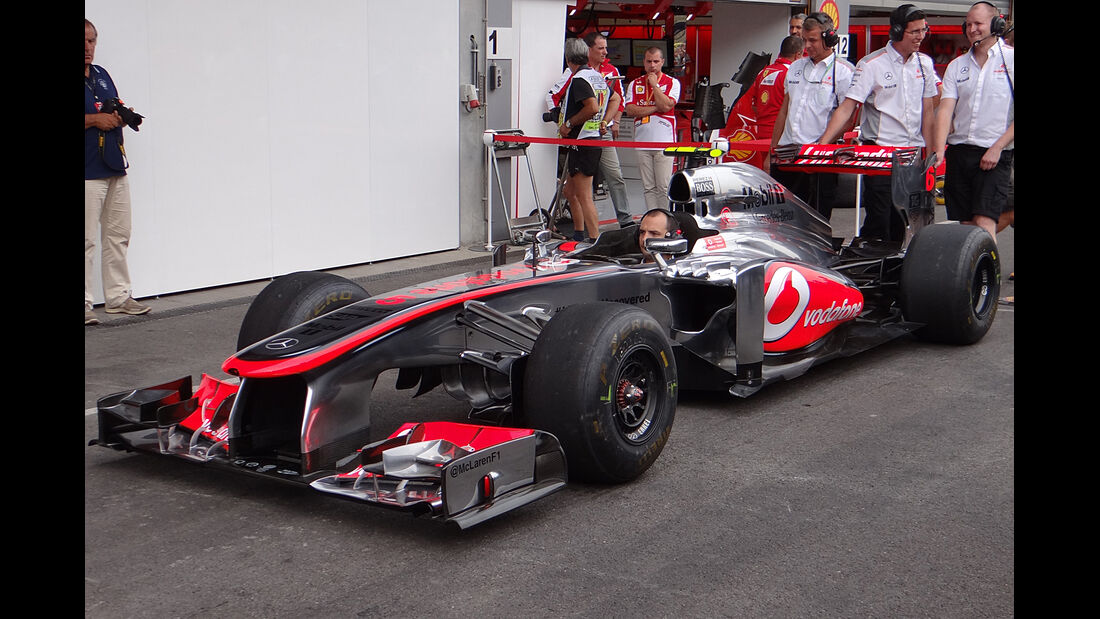 McLaren - Formel 1 - GP Belgien - Spa-Francorchamps - 22. August 2013