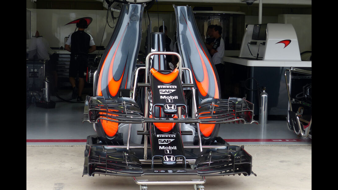 McLaren - Formel 1 - GP Brasilien- 12. November 2015