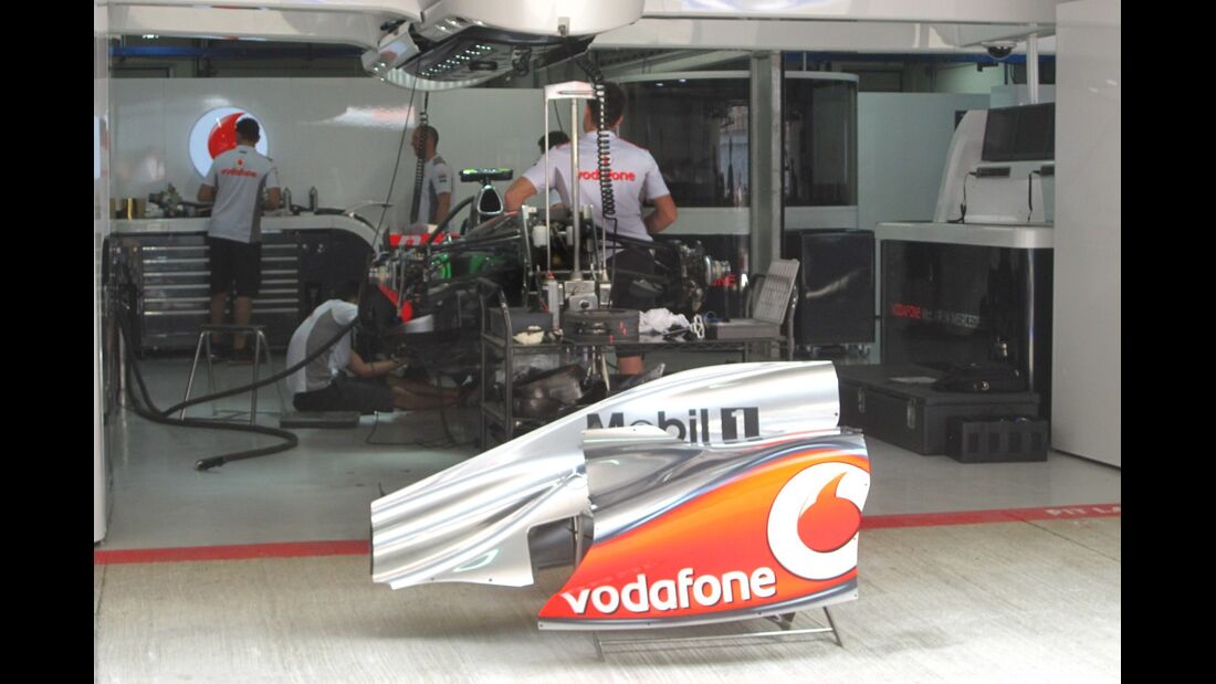 McLaren  - Formel 1 - GP Indien - 25. Oktober 2012