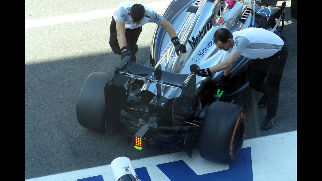 McLaren - Formel 1 - GP Italien - 6. September 2014