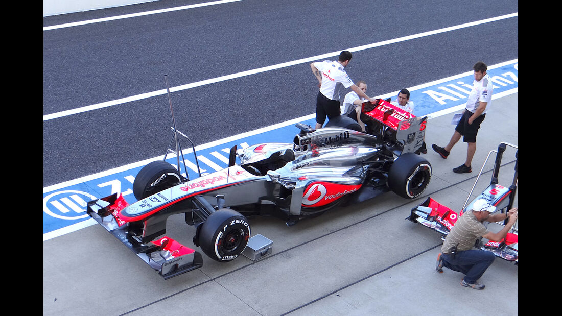 McLaren - Formel 1 - GP Japan - 10. Oktober 2013