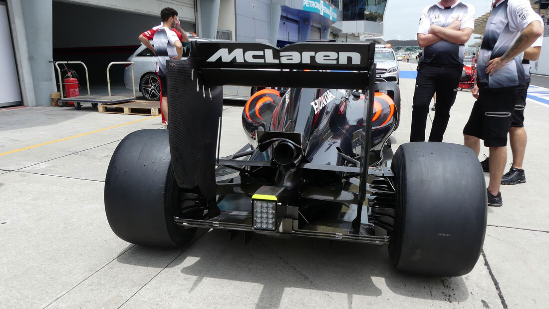 McLaren - Formel 1 - GP Malaysia - Donnerstag - 29.9.2016