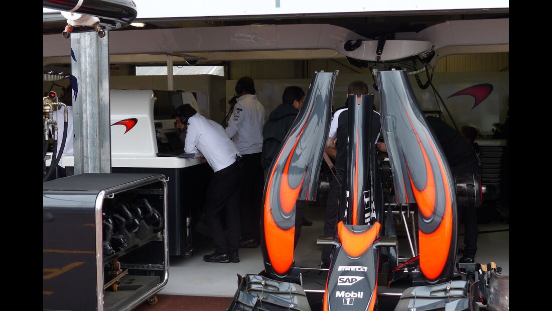 McLaren  - Formel 1 - GP Monaco - Donnerstag - 21. Mai 2015