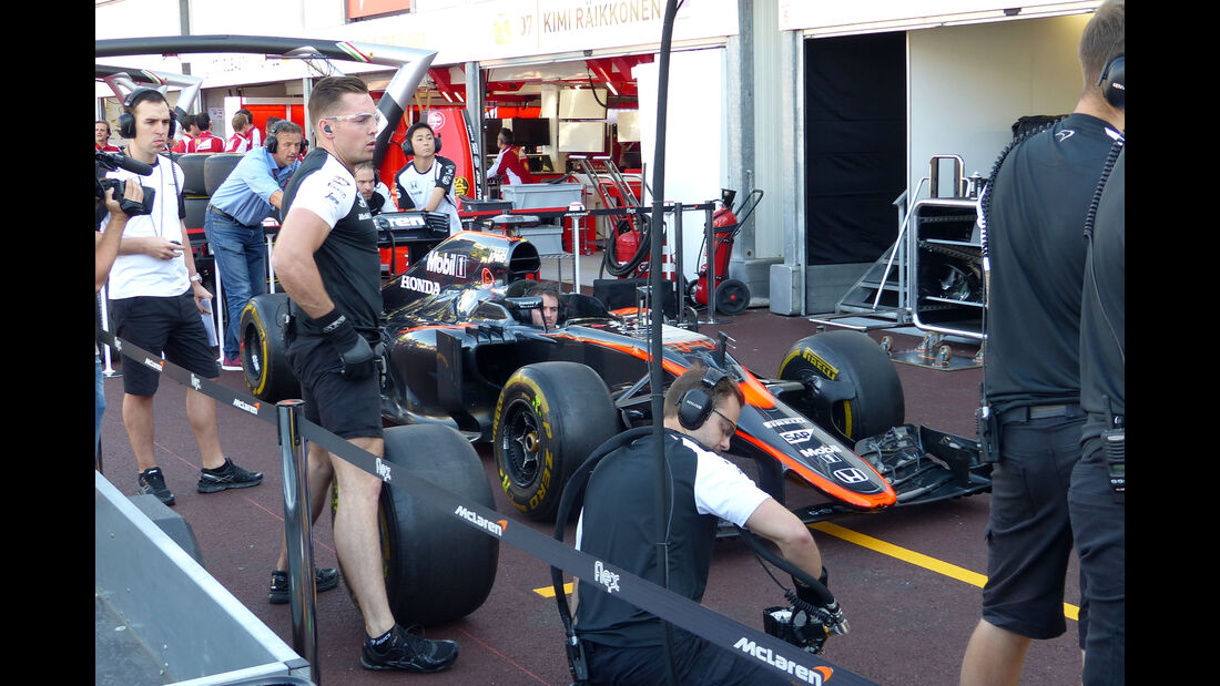 McLaren  - Formel 1 - GP Monaco - Mittwoch - 20. Mai 2015