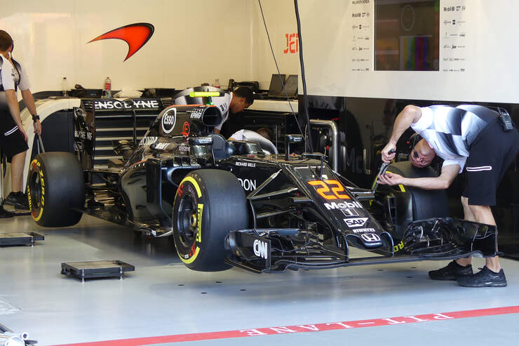 McLaren - Formel 1 - GP Singapur - 15. Septemberg 2016