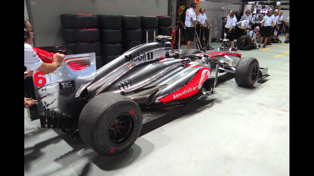 McLaren - Formel 1 - GP Singapur - 19. September 2013