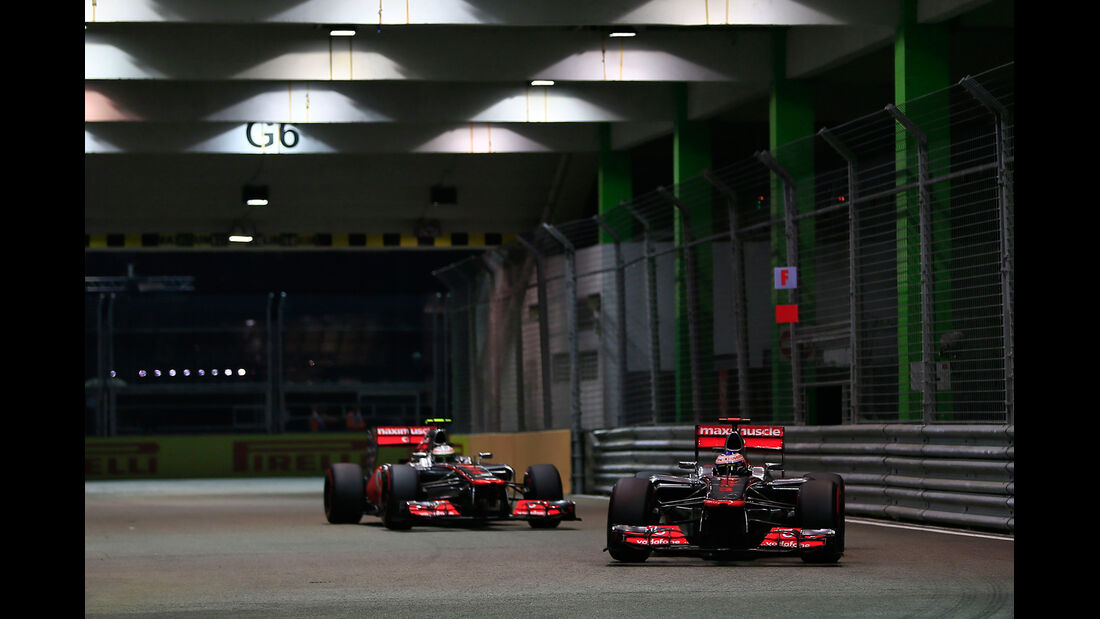 McLaren - Formel 1 - GP Singapur - 22. September 2012