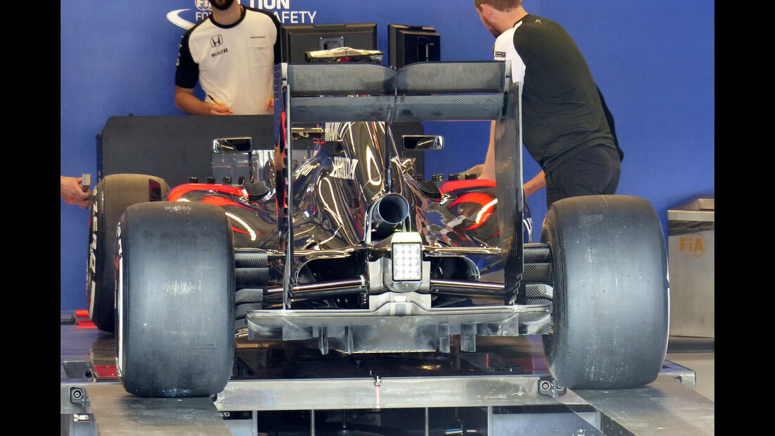 McLaren - Formel 1 - GP USA - Austin - 22. Oktober 2015