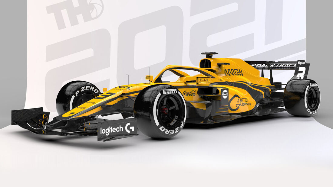 McLaren - Formel 1 - Livery-Concept 2021 - Tim Holmes Design