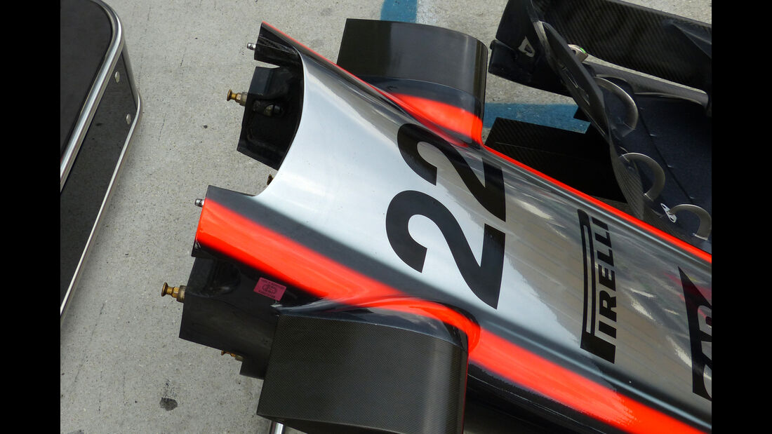 McLaren - Formel 1-Technik - GP Malaysia 2015